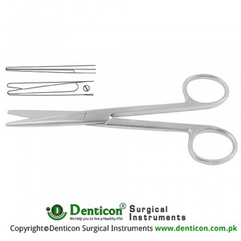 Mayo Dissecting Scissor Straight Stainless Steel, 23.5 cm - 9 1/4"